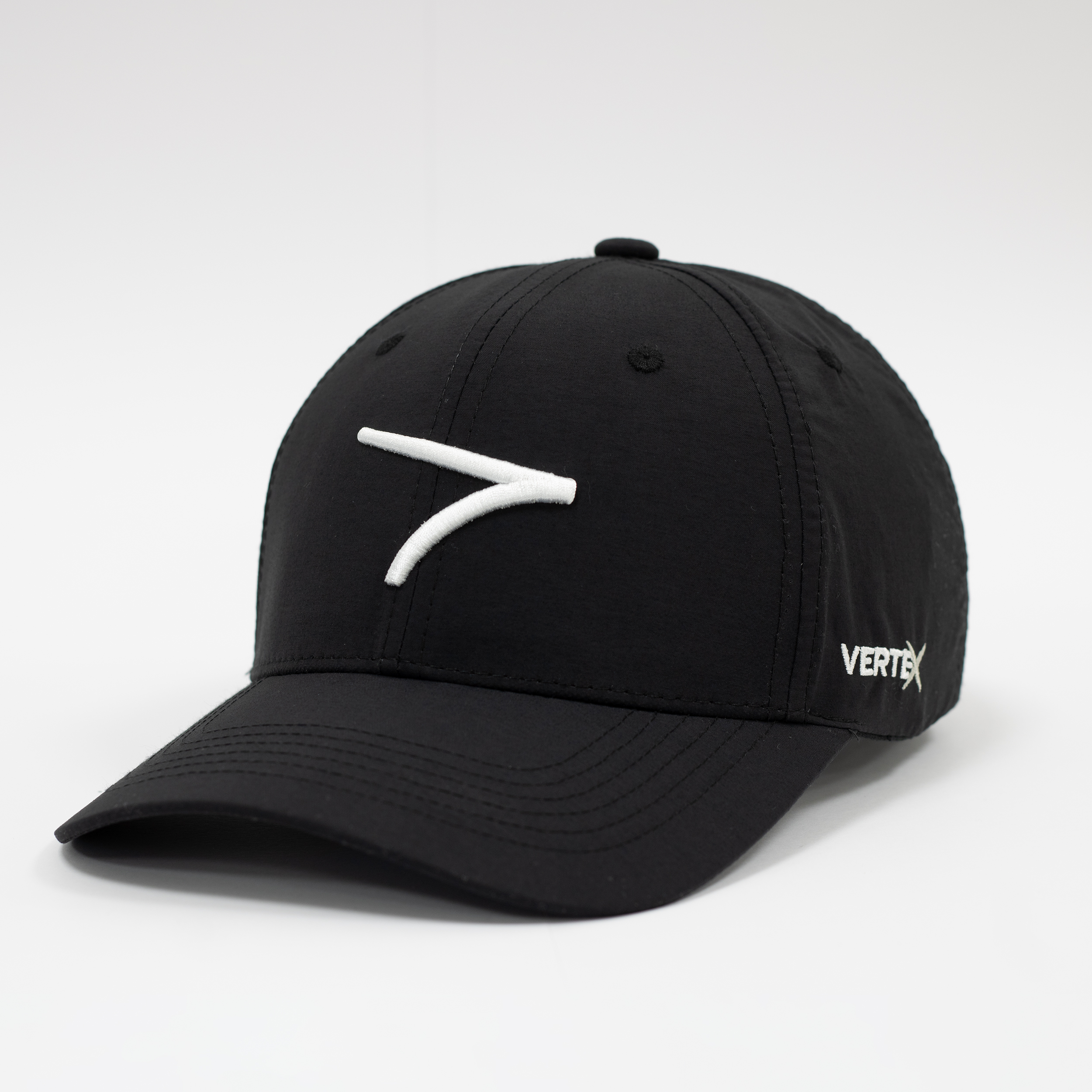Fable Vertex Golf Cap Front - Black